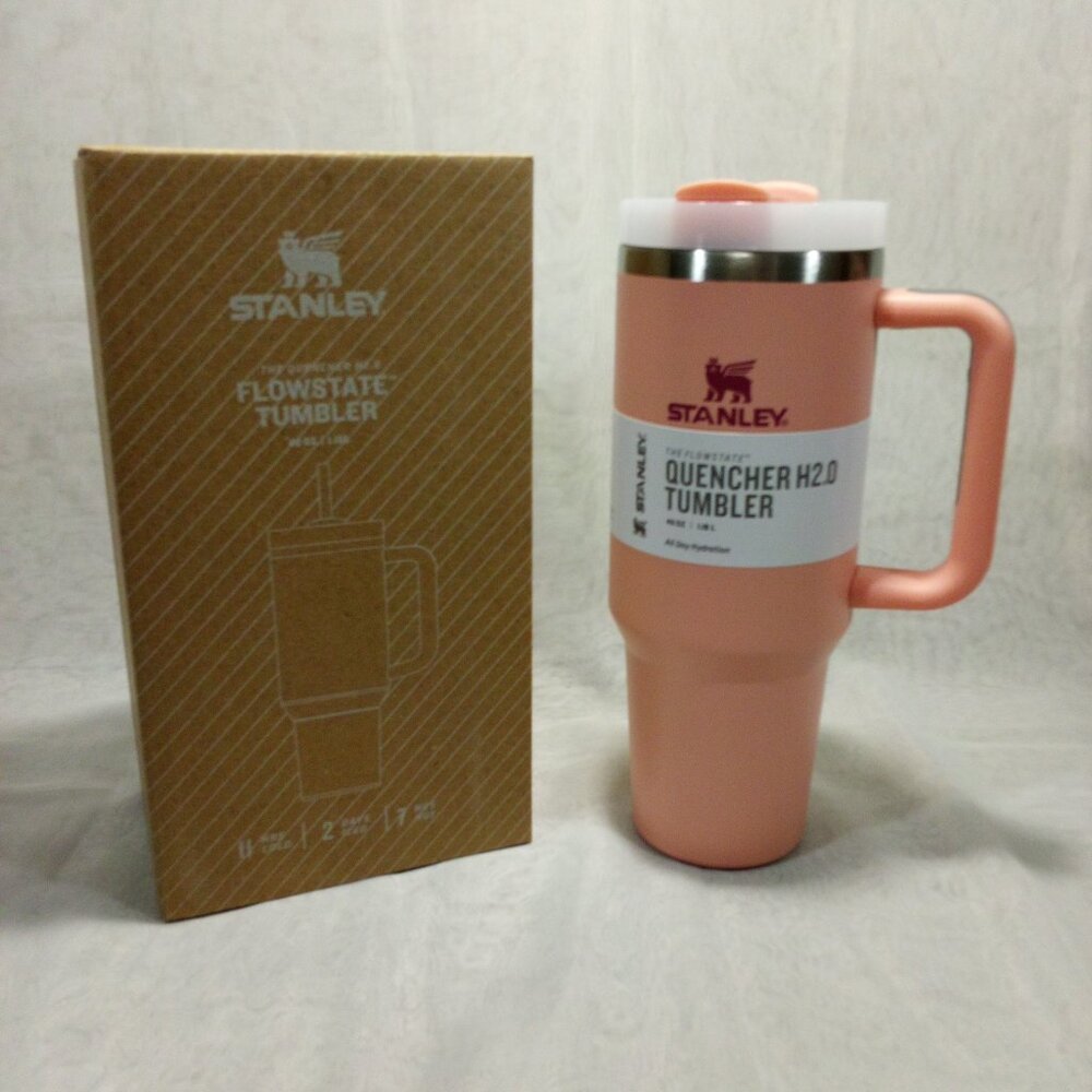 STANLEY QUENCHER Flowstate H 2.0 TUMBLER 40oz w/straw, New in Box
